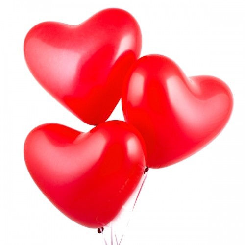 Воздушные шары для влюбленных