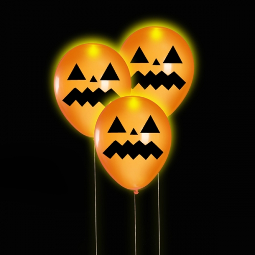 Светящиеся шары на Хеллоуин