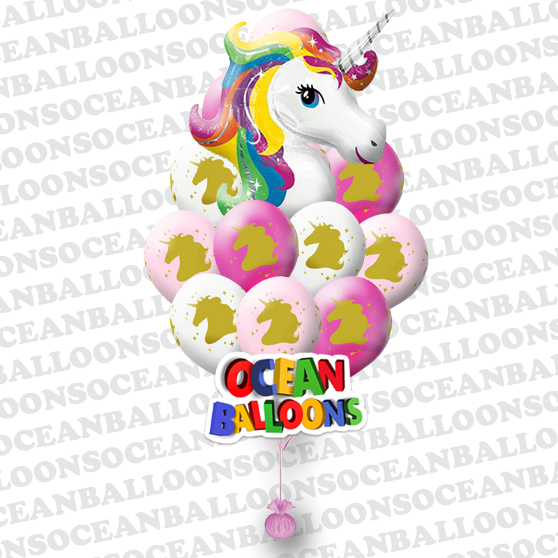 Композиция нежный Единорог