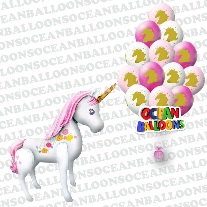 Шарики с единорогом на День Рождения