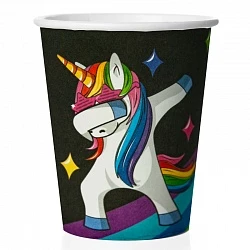 Стаканы (250 мл) Танцующий единорог, 6 шт