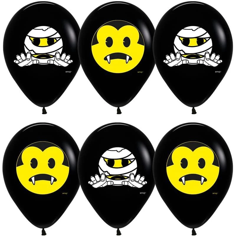 Воздушный шар Хэллоуин, Emoji, Черный
