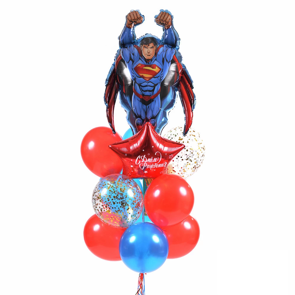 Фонтан шаров на День Рождения мальчику