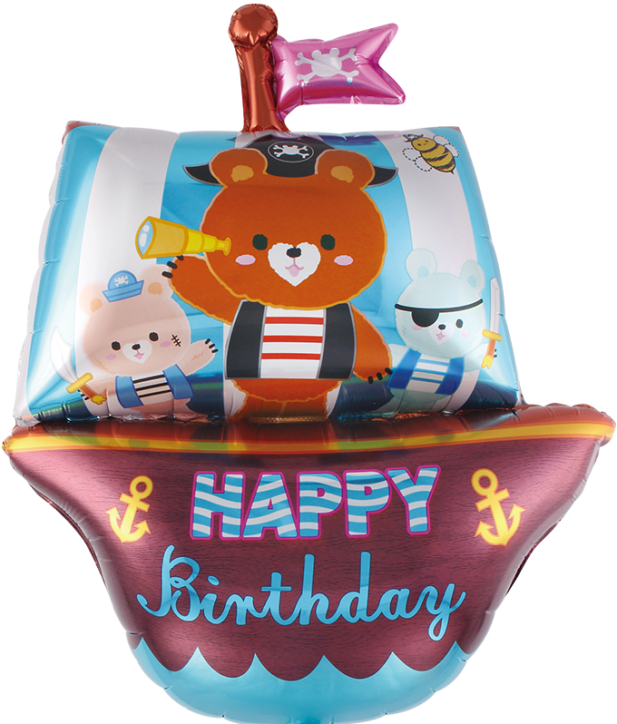 Шар Фигура, Пиратский корабль детский