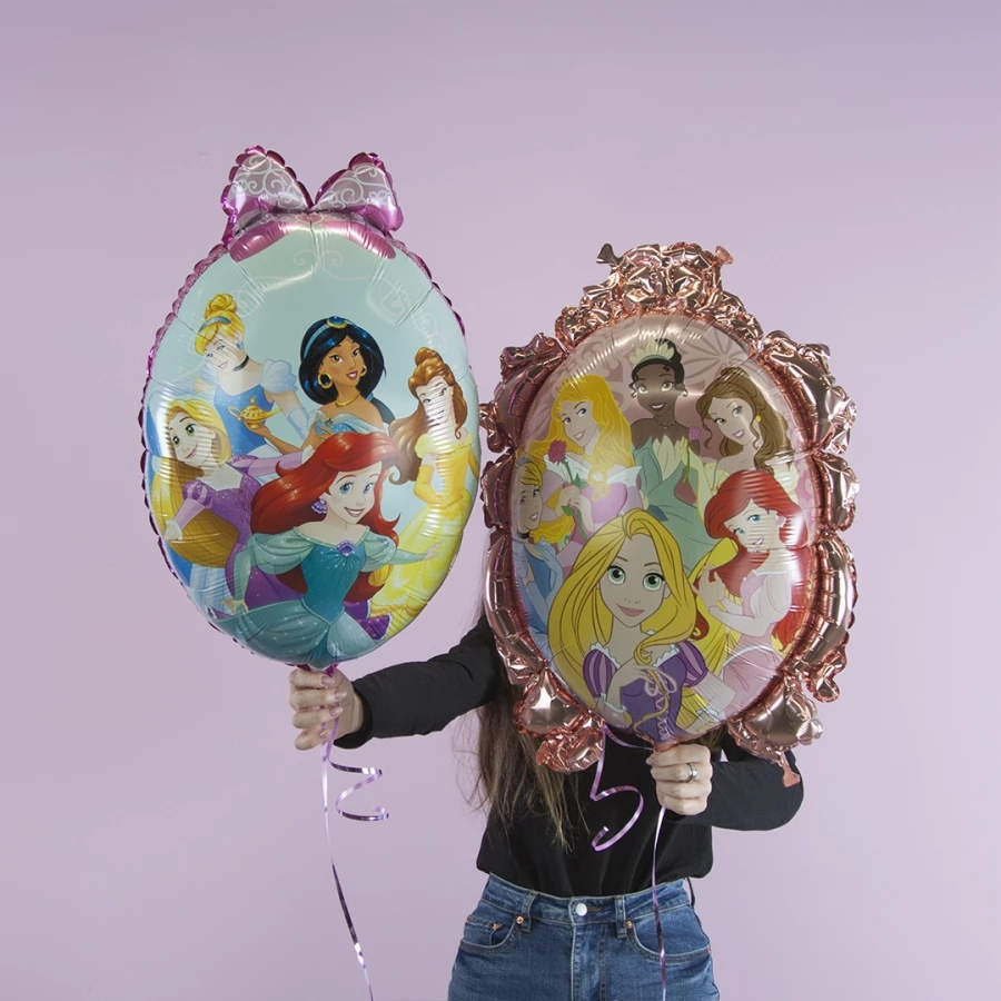 Шар Фигура, Зеркало, Принцессы Диснея, Розовое Золото