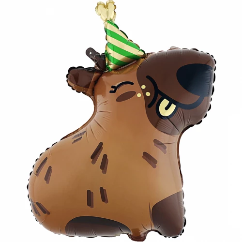 Фольгированный шар фигура Капибара