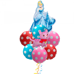 Букет шаров Золушка